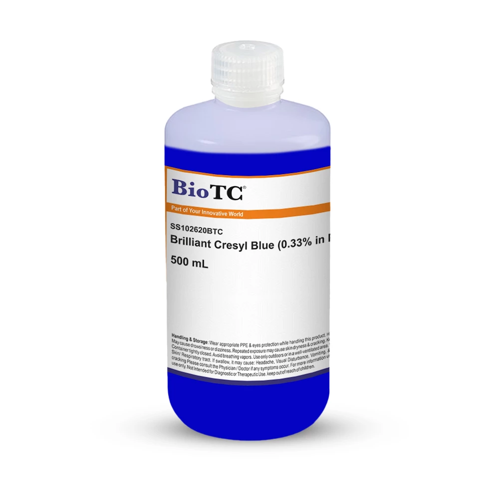 Brilliant Cresyl Blue (0.33% In PBS) - 500mL